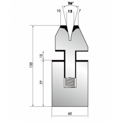 Spring Loaded Hemming Dies for Press Brakes